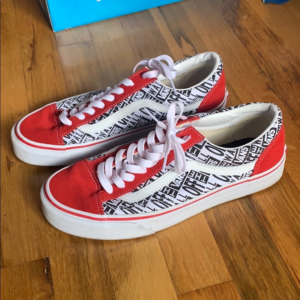 Vans racer with box 📦 sz 8.5 worn